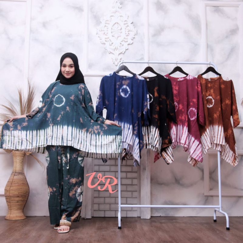 Setelan Tiedye Sayap