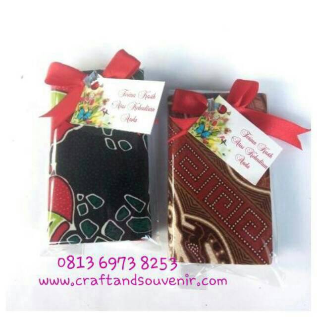Souvenir Dompet STNK Batik