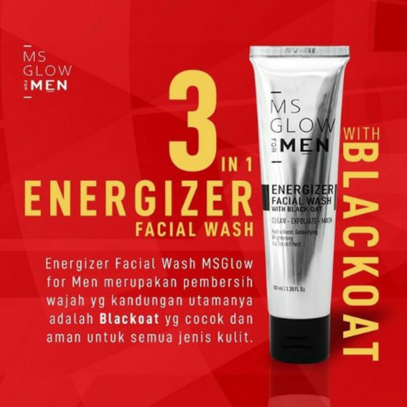 FACIAL WASH - MS GLOW FOR MEN