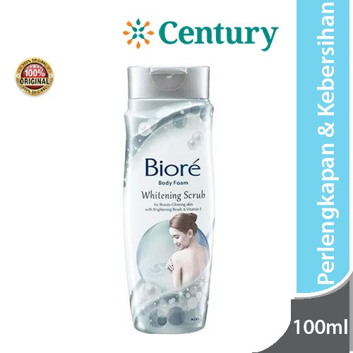 Biore Whitening Scrub Botol 100ml