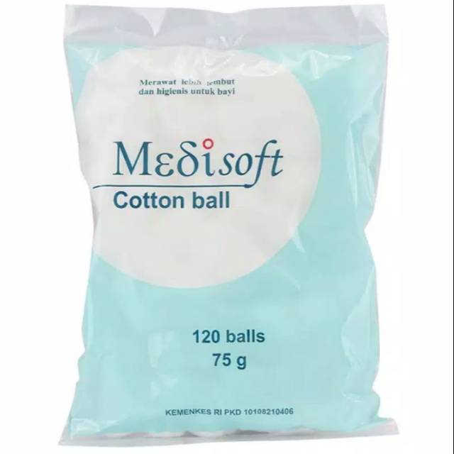 MEDISOFT COTTON 120 BALLS
