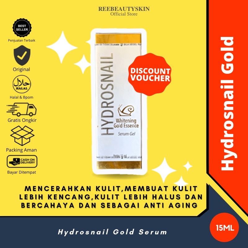 Hydrosnail Gold Serum
