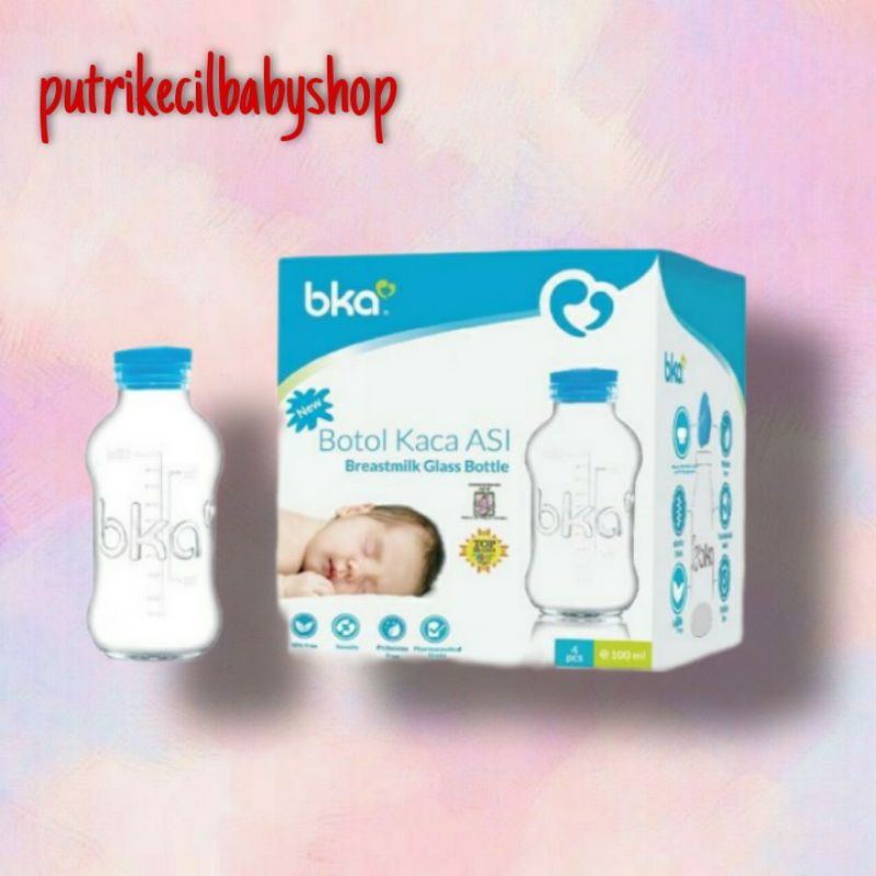 4 Botol Kaca Asi BKA