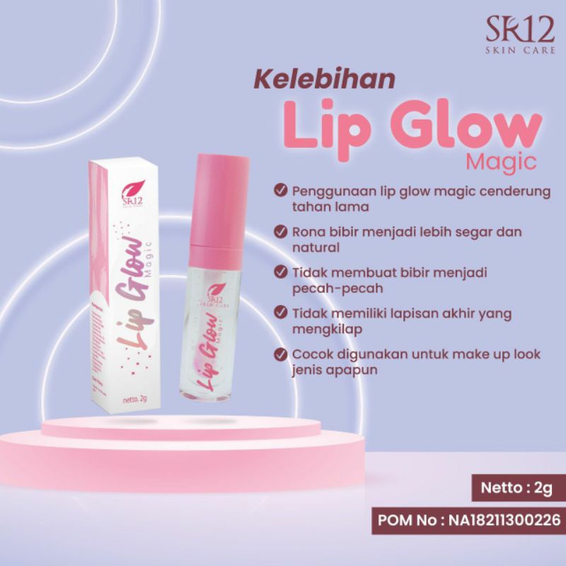 pelembab bibir lip glow