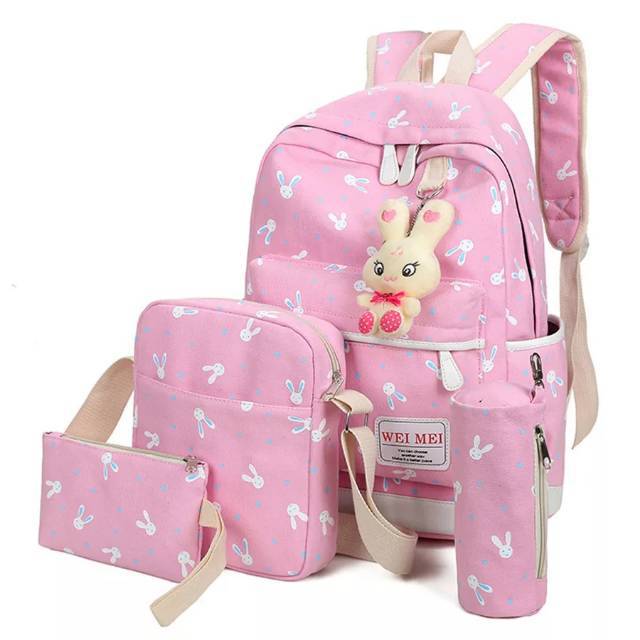 BACKPACKSET/RANSELBERANAK PLAYBOY tanpa boneka