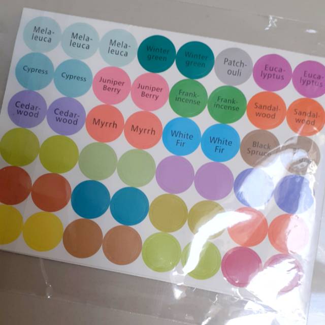 STIKER ESSENTIAL OIL