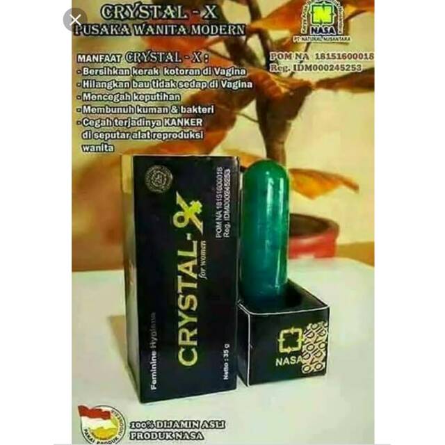 Crystal x 100% ori