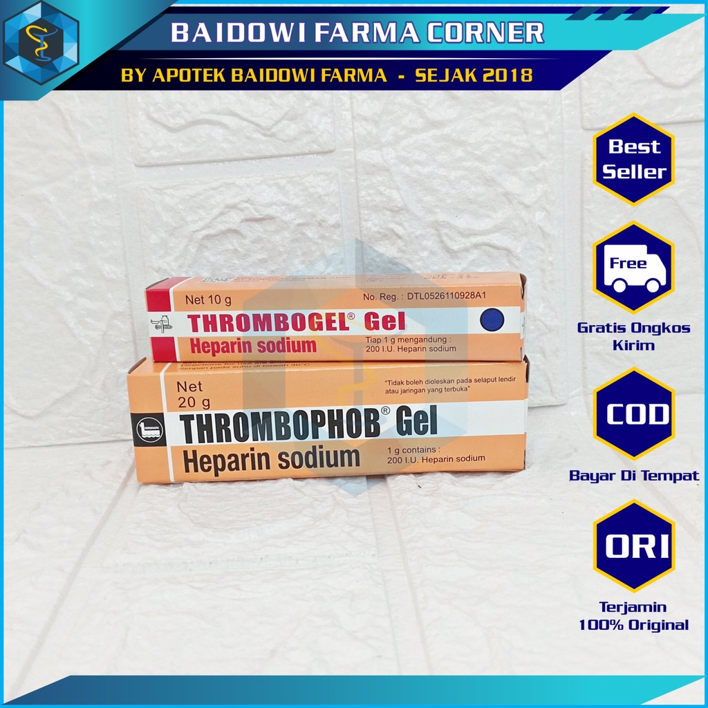 THROMBOPHOB THROMBOGEL 20GR/10GR