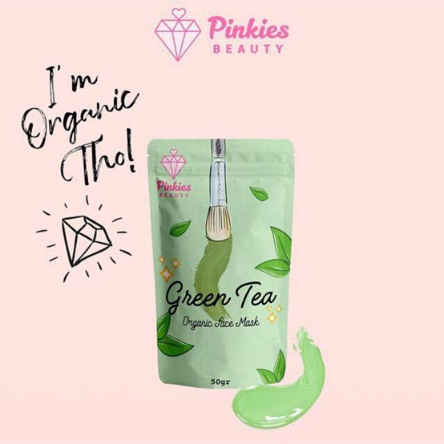 MASKER GREENTEA PINKIES
