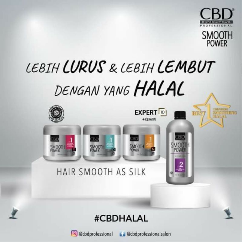 CBD Smooth Power Keratin / Smoothing 500gr