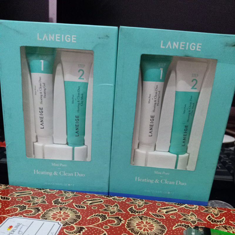 mini pore heating & clean duo laniege