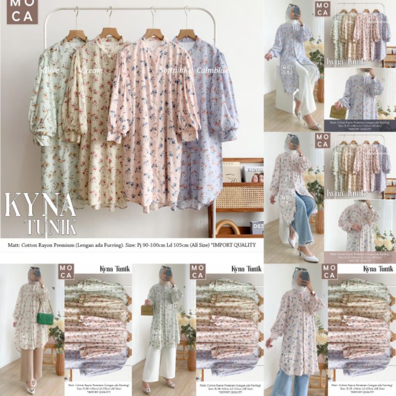 Kyna Tunik Rayon Premium