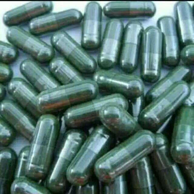 15 Kapsul Masker Spirulina
