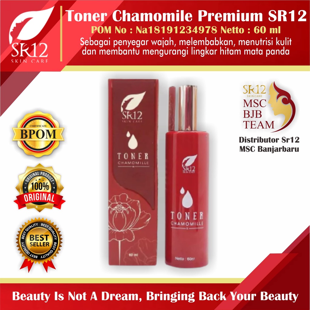 Toner Chamomile Premium SR12 - 60 ml