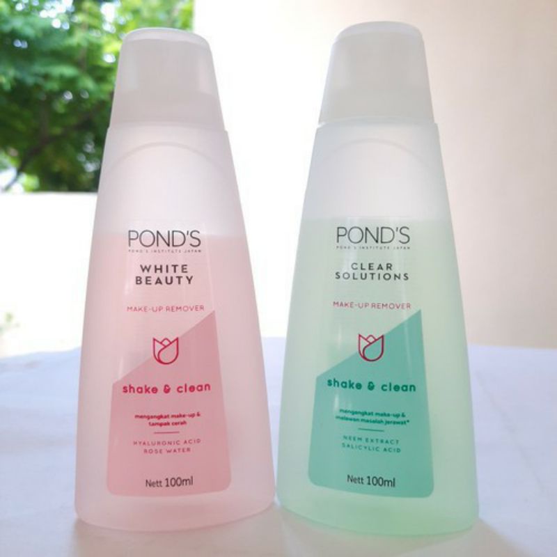POND'S CLEAR SOLUTION MAKE UP REMOVER SHAKE & CLEAN 100ml
