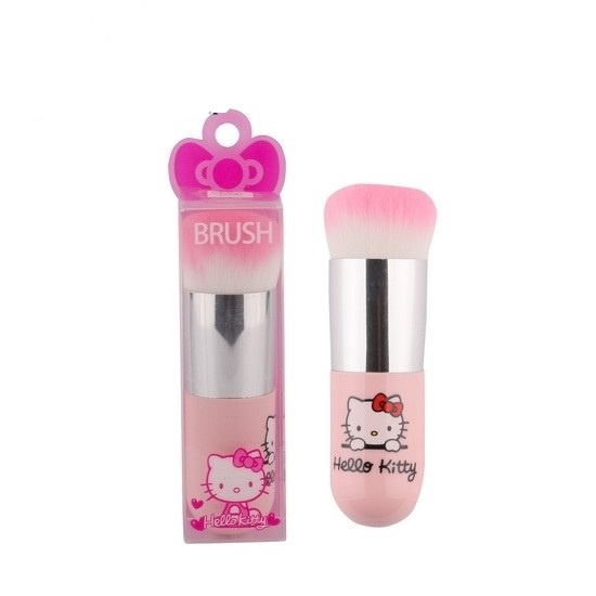 KUAS BLUSH ON HELLO KITTY SINGLE MAKE UP BRUSH