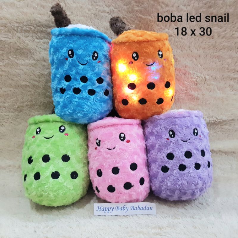 Boneka Boba Led L Snail
