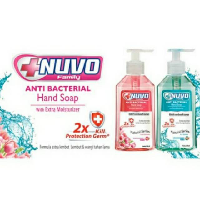 NUVO HANDWASH PUMP 250 ML