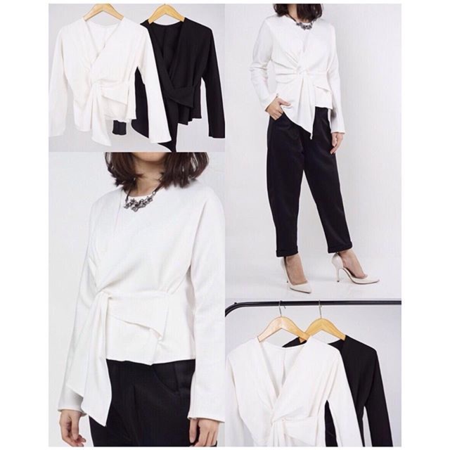 Front tied longsleeve