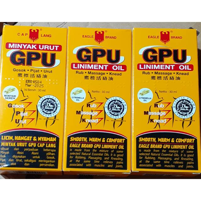 MINYAK URUT GPU 30 Ml