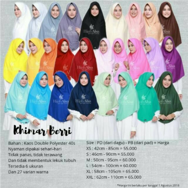 Bergo BERRI Hijab Alsa