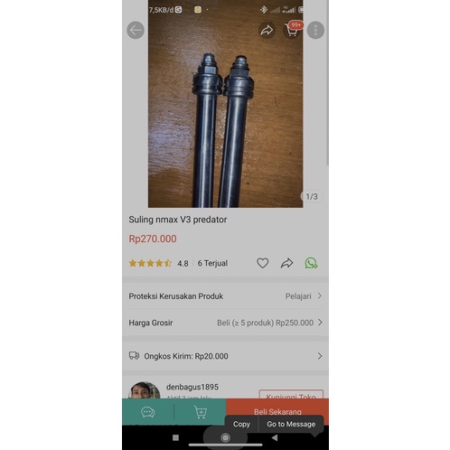 Suling Downsize Nmax