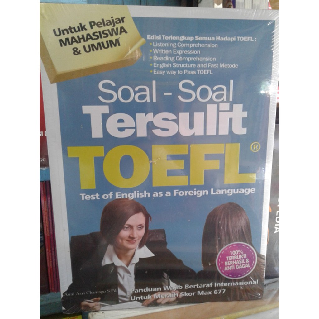 Dijual toefl tersulit Diskon