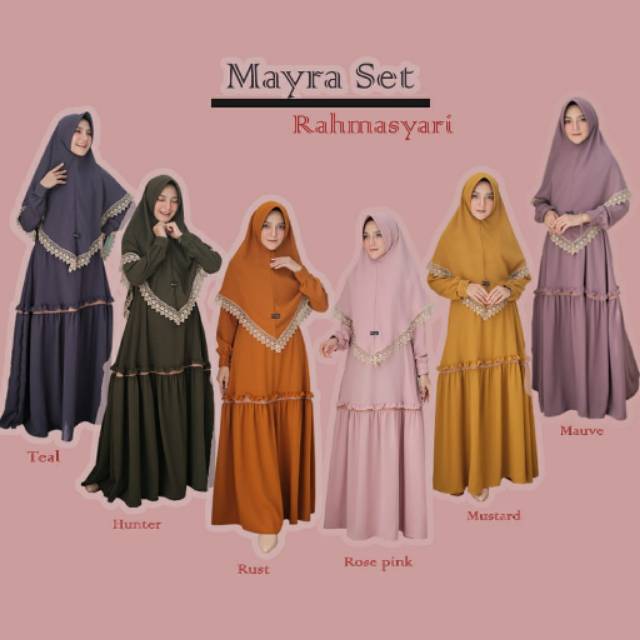 Mayra set by rahma syar'i