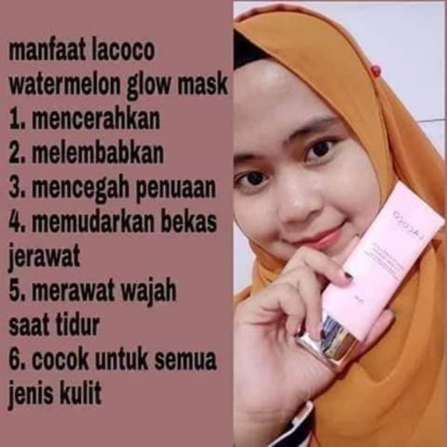 lacoco water melon glow sak