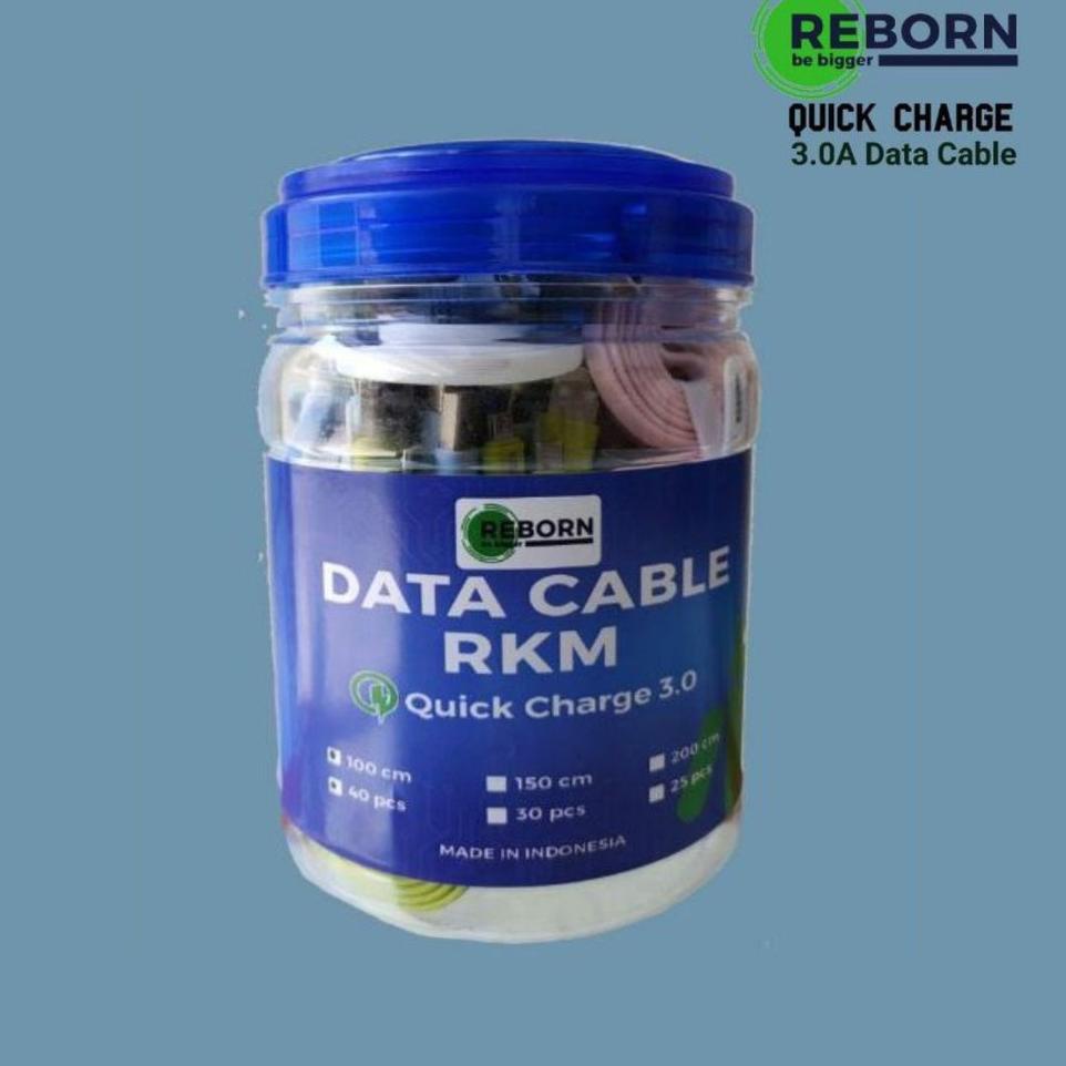 Kabel Data Reborn Quick Charge 3.0 Micro USB - MNT.28Jl22y