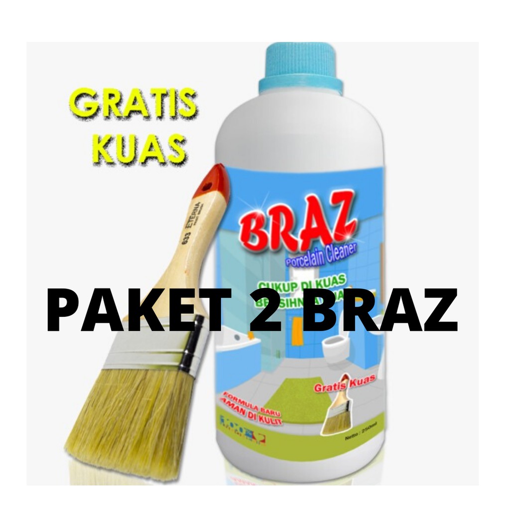 BRAZ ORIGINAL TERMURAH PAKET 2 (DUA)