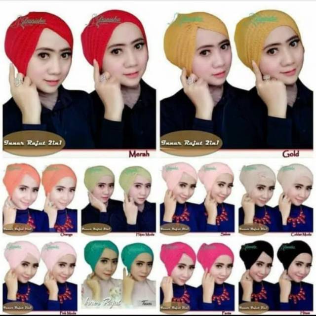Hijab Ciput Rajut