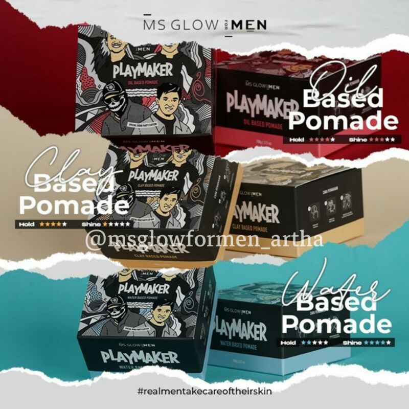 MSGLOW PLAY MAKER (MINYAK RAMBUT)