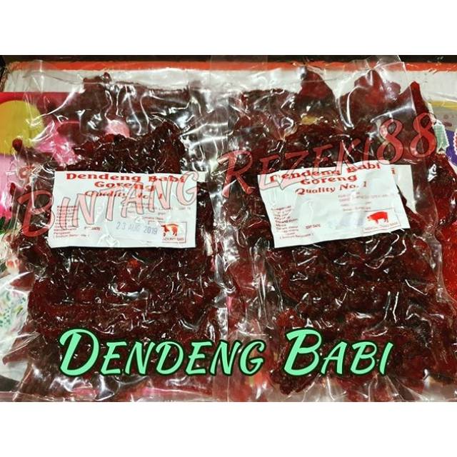 Dendeng Babi (besar) spicy/non-spicy