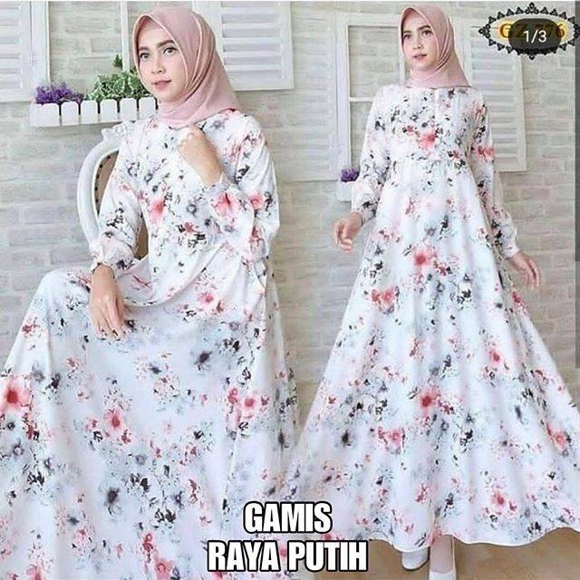 gamis (bahan monalisa)