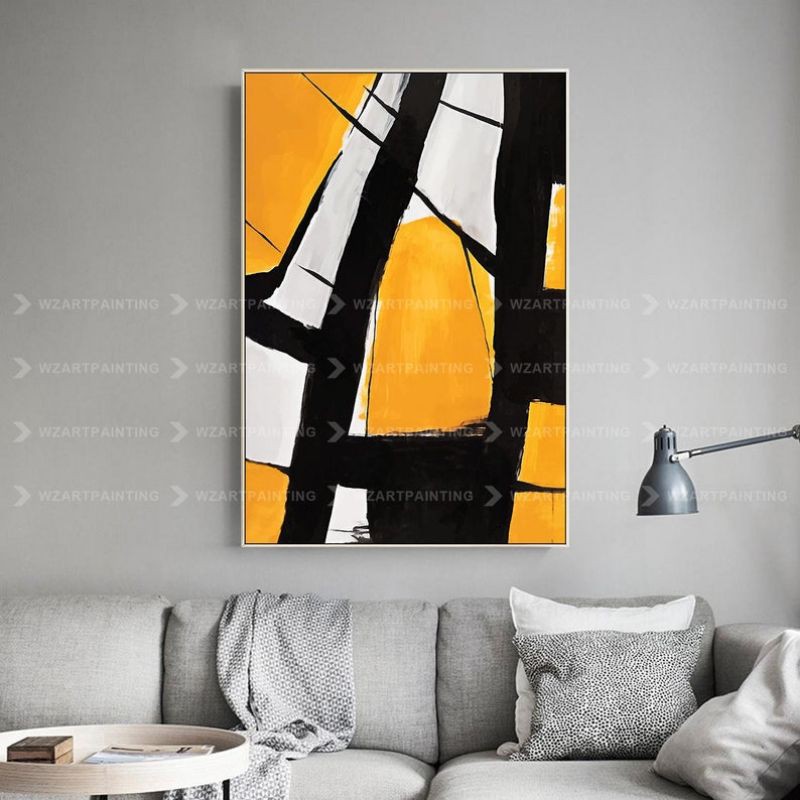 lukisan abstrak modern