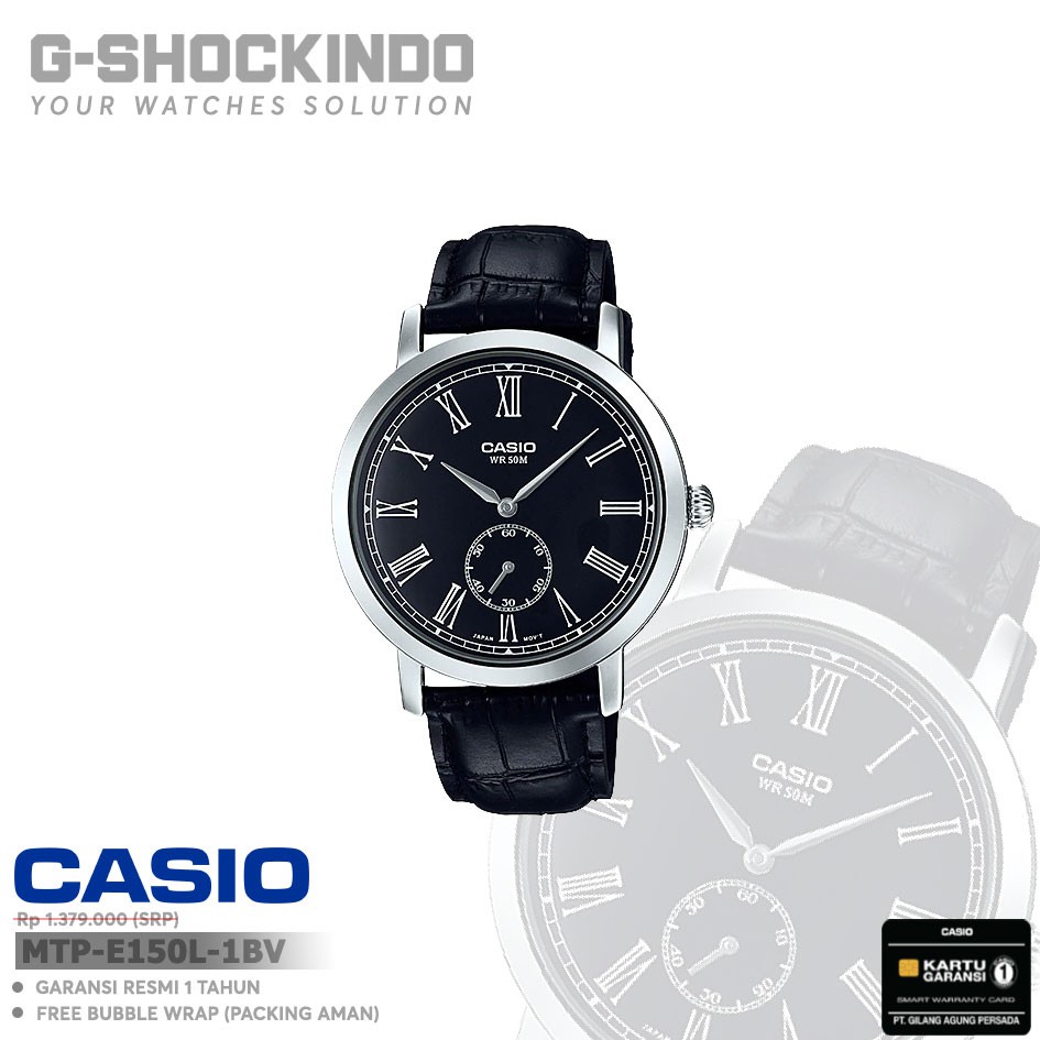 Casio General MTP-E150L-1BV / -2BV / -7BV Original