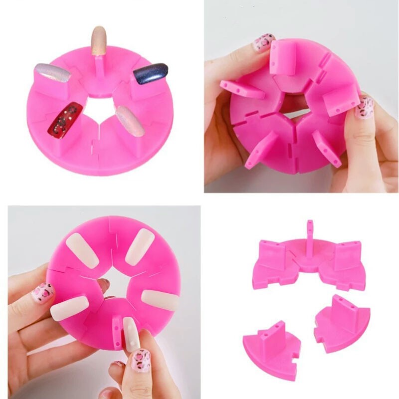 Plastic Fake Nails Stand / Holder
