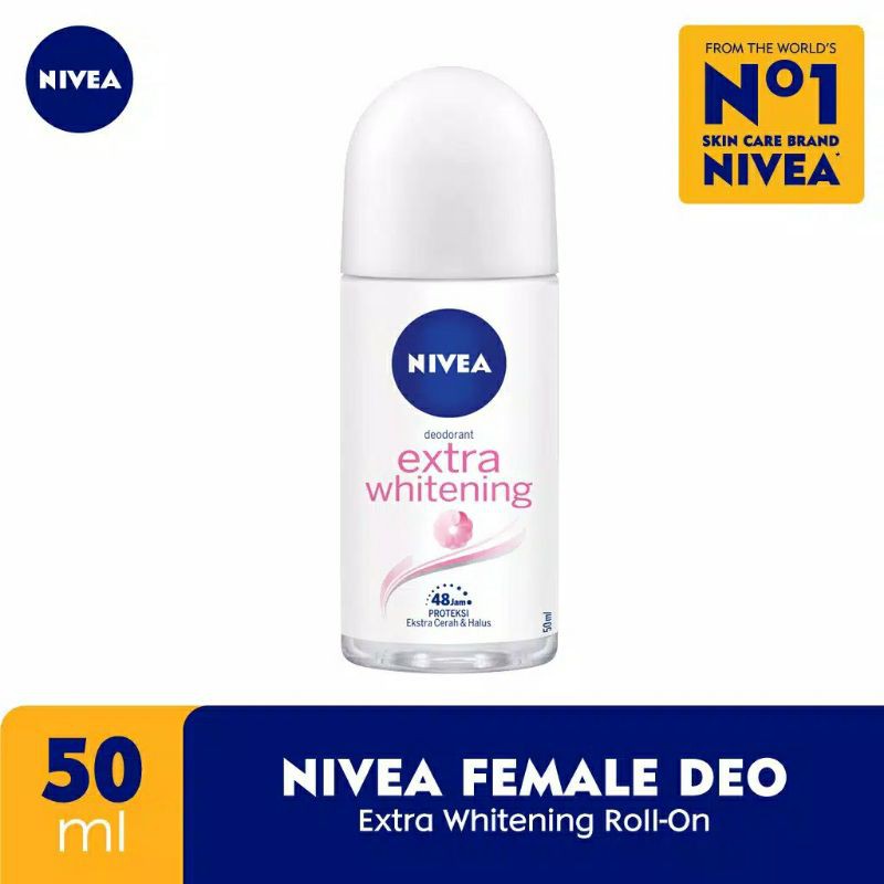 Nivea deodorant extra whitening 50ml