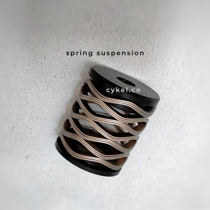 Aceoffix Spring Suspension Triple Layer For Brompton