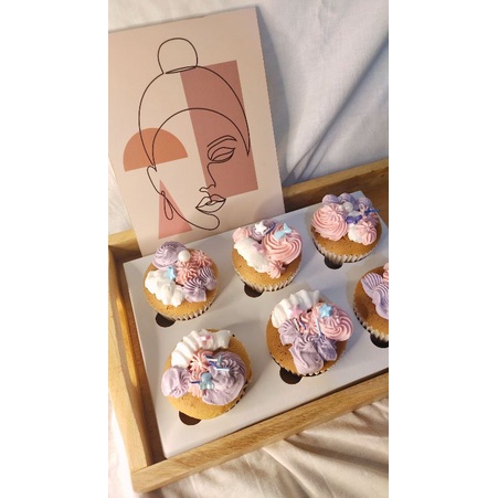 Cupcakes Custom 1Box 6pcs