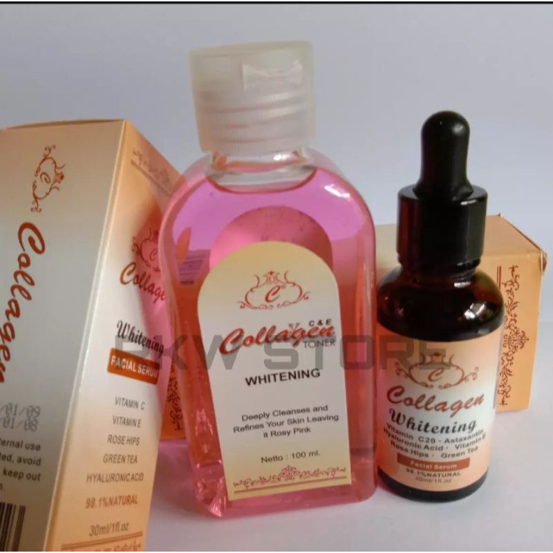 Serum Collagen&Toner Collagen  (paket)