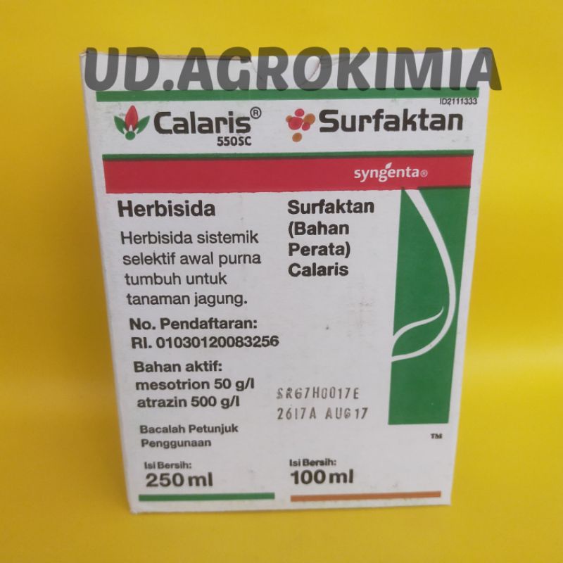 HERBISIDA CALARIS 550EC 250ML