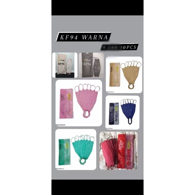 masker kf94 warna