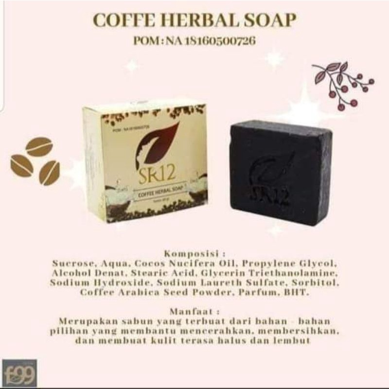 SABUN COFFEE SOAP SR12
