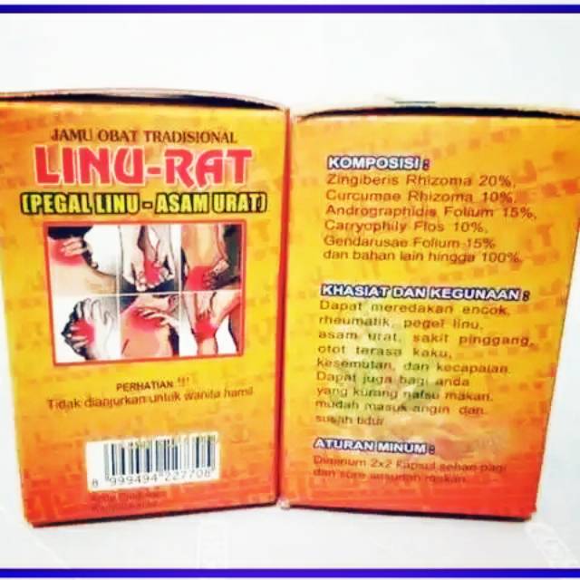 Linurat kapsul/ jamu tradisional