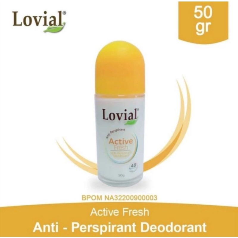 LOVIAL ROLL ON ACTIVE FRESH 50GR