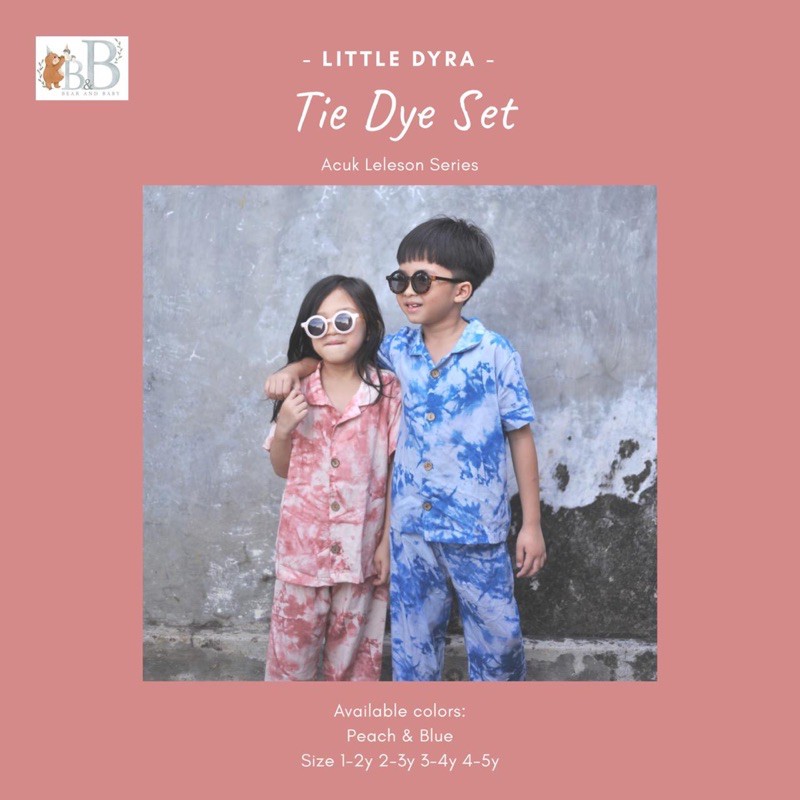 LITTLEDYRA Tie Dye Set