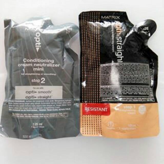 Matrix Opti Straight step 1 dan step 2 125 ml