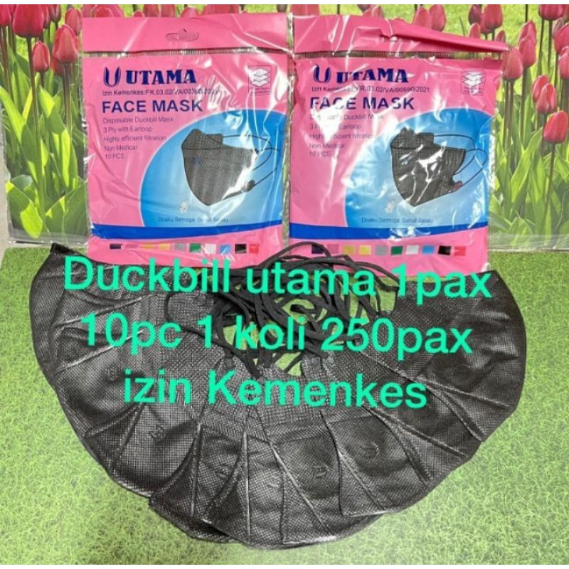 DUCKBIL UTAMA HIJAB 10 PCS